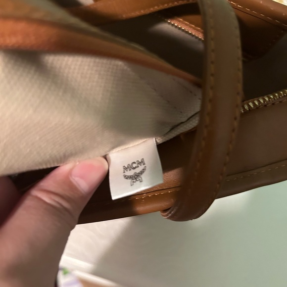 MCM striped tote bag - Picture 10 of 10